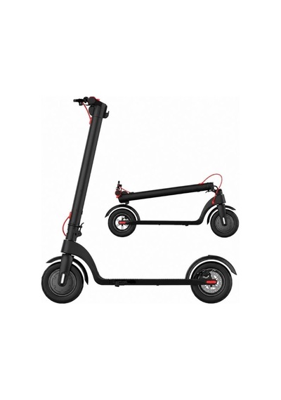 Hx X7 Elektrikli Scooter 350w Motor X7f10g - Katlanabilir, Su Geçirmez, Uzun Menzil Siyah