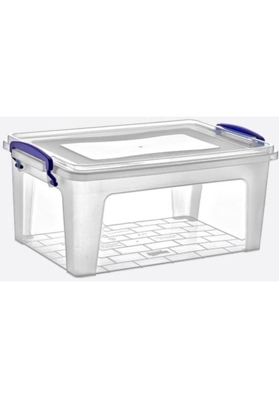 9 Lt. Derin Clear Box Saklama Kabı-355x231x160 Mm-30164 Çok Renkli
