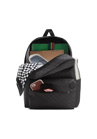 Vans Mn Old Skool Check Backpack Sırt Çantası Siyah