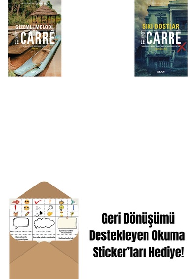 Gizemli Melodi + Sıkı Dostlar + Okuma Sticker'ları