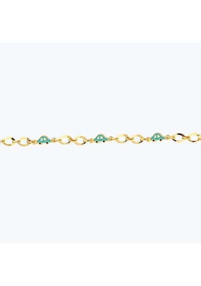 Altınbaş 22 Ayar Altın Arabalı Çocuk Bileklik Bjrbl0002-25925 Renkli