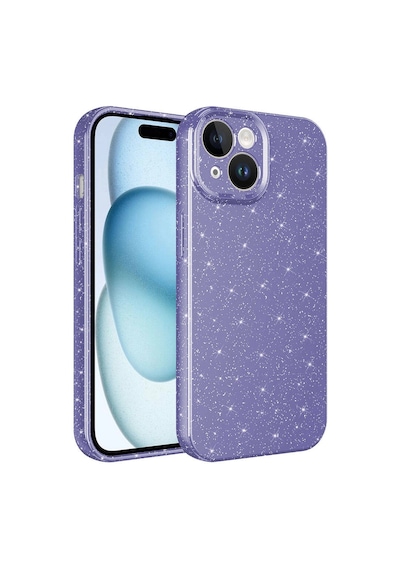 Apple Uyumlu  iPhone 15 Kılıf Kamera Korumalı Simli Lüks Zore Koton Kapak Çok Renkli