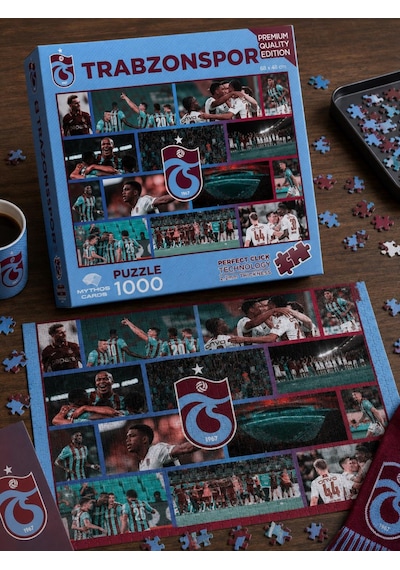 Mythos 1000 Parça Puzzle Trabzonspor 2025/2026 Sezonu 68 X 48 Cm Resmi Lisanslı