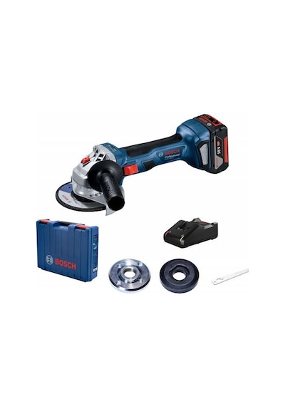 Bosch Professional GWS 180-LI 4.0 Ah Tek Akülü Taşlama Makinesi - 06019H9025