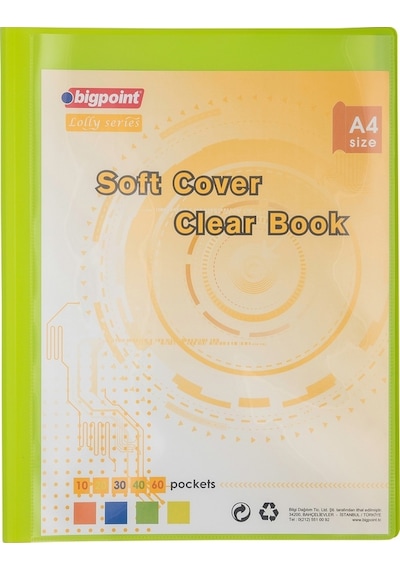 Bigpoint Lolly Serisi Soft Sunum Dosyası Cepli 10'lu Yeşil