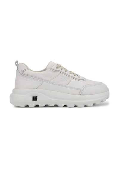 Tamer Tanca Erkek Hakiki Deri Beyaz Sneakers & Spor Ayakkabı 298 3160-30219 Erk Ayk Sk25-26 Kırık Beyaz Beyaz