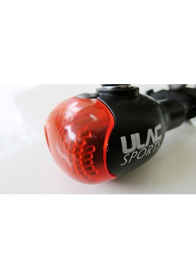 Ulac Pulsar Neo Flash Anahtarlı Sipral Kilit Işıklı (1500mm/8mm) Siyah