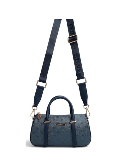 Silver & Polo Silver Polo Lacivert - Lacivert Logolu Kadın El Çantası Sp1289