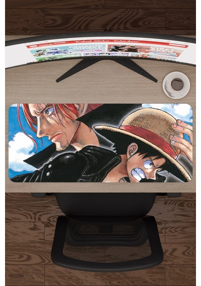 One Piece Kaymaz Dikişli Kauçuk Oyuncu Mousepad V3 - 70x30 Xl Gaming Mouse Pad Fare Altlığı