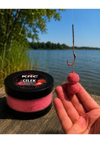 Krc Baits Boili Kaplama Tozu 100 Gr 1-çilek