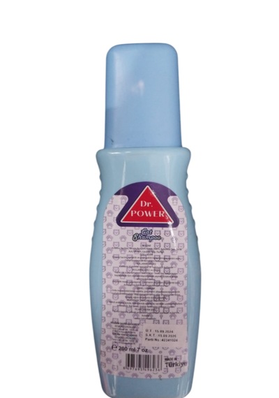 Dr. Power Kedi Şampuanı Dış Parazit, Bit, Pire, Kene Ve Dış Etkenlere Karşı Bitkisel Koruma 200 Ml