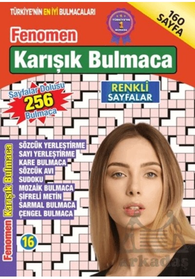Fenomen Karışık Bulmaca 16 Maxi Yayıncılık