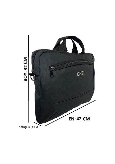 Bene Siyah Darbeye Karşı Korumalı 18,5inch Laptop Evrak Çanta 189 Siyah