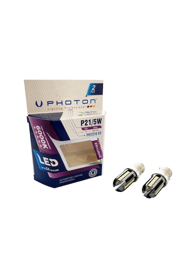 P21/5W ÇİFT DUY BEYAZ LED OTO AMPUL PHOTON PH7216EX