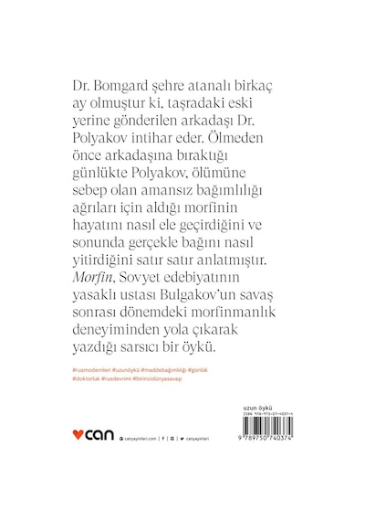 Morfin - Mihail Afanesyeviç Bulgakov - Can Yayınları