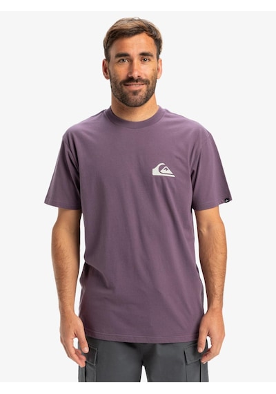 Quiksilver Ev Mini Logo Ss Erkek T-shirt-29760 Mor