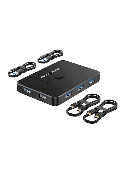 Acasis QH001 2 İn1 4K/2K 60Hz KVM Switch