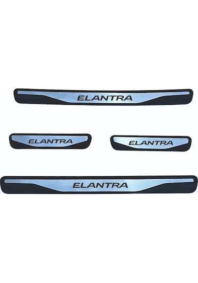 Elantra Kapı Eşiği New Krom Kapı Eşiği 4 Parça Paslanmaz Çelik