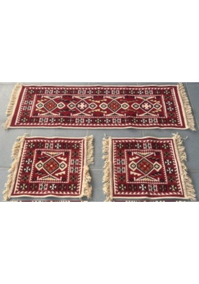 Oto Koltuk Kilim Seti | Araç Koltuk Kılıfı  3'lü set