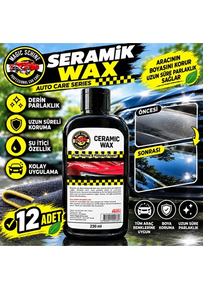 12'li Ceramic Wax 230 Ml