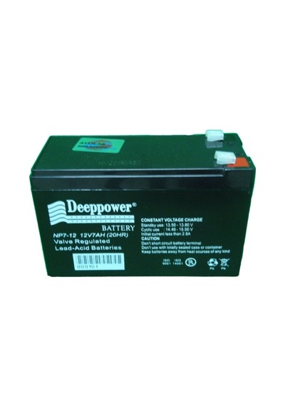 Akü 12v 7ah / 20hr Dp12-7 Çocuk Arabası Deeppower