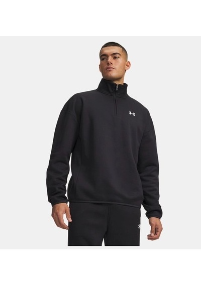 Under Armour Sweaunder Armour Ua Armour Fleece 1/4 Zip Black / / White Mens 6017114-001 Siyah