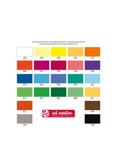 Art Creatıon Soft Pastel Boya Seti 24'lü 9029024m Nocolor