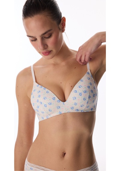 Penti Kırık Beyaz Comfy Cosy Floral Balensiz Sütyen
