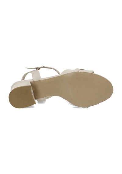 Polaris 323099.z 5fx Bej Kadın Topuklu Sandalet 000000000101985468 Bej