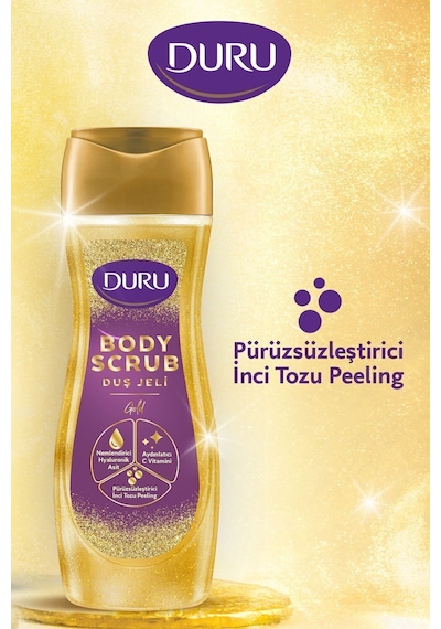 Body Scrub Gold Duş Jeli 2x450 Ml Diğer