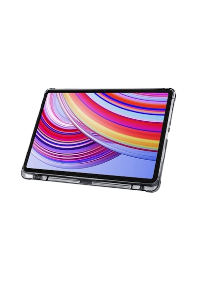 Xiaomi Redmi Pad Pro / Poco Pad 12.1inç Kılıf Kalem Bölmeli Trifolding Case Düz Redmi Pad Değildir