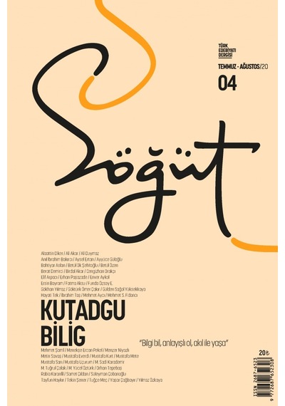 Söğüt 4.sayı Temmuz-ağustos 2020