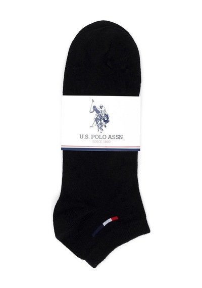 U.S. Polo Assn. U.s. Polo Assn. Erkek 5'li Patik Çorap James-5syh Siyah