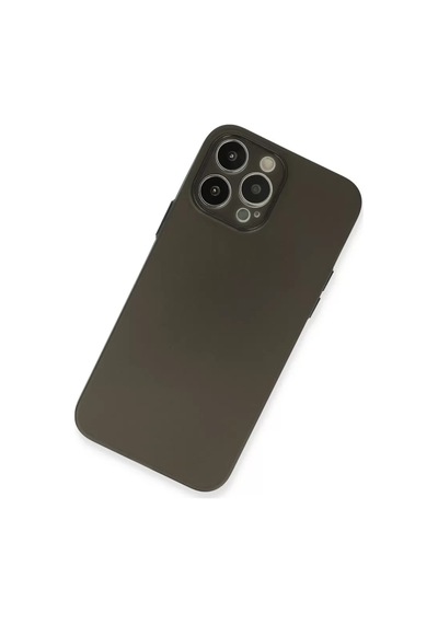 Newface Apple Apple iPhone Uyumlu  13 Pro Kılıf Puma Silikon - Gri