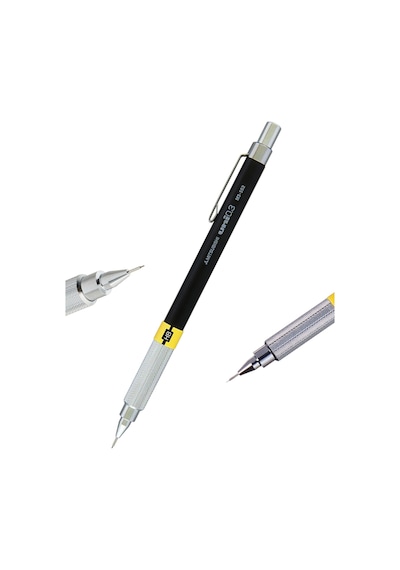 Uni-ball 0.3/ 0.35 Mm Versatil Uçlu Kurşun Kalem Çizim Kalemi M3-552 Çok Renkli