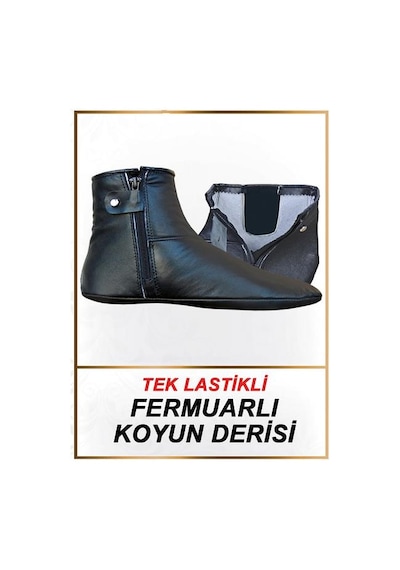 Mest Kışlık Mest Koyun Derisi Fermuarlı Miflonlu Mest 39 Numara