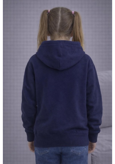 Çocuk Giyim Kız Çocuk Sweatshirt Lacivert