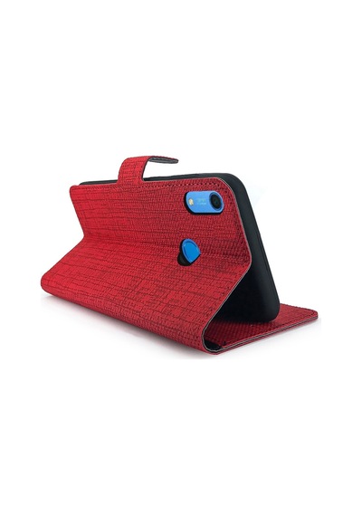 Huawei Y6S Kilif Fitcase Fabric Kapakli Cüzdanli 446199512