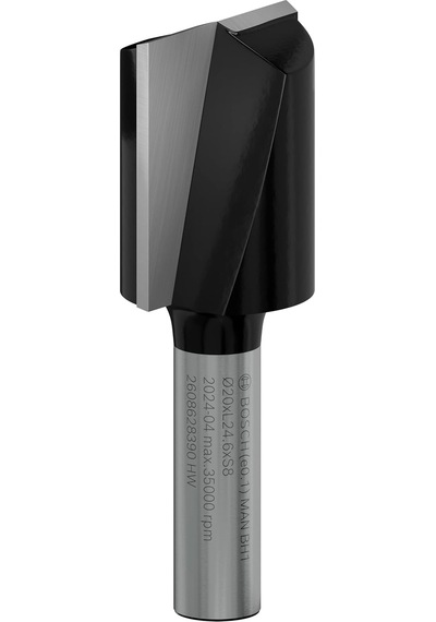 Professional Odun İçin Standart Kanal Frezesi Ahşap İçin, Ø 20 Mm, Çalışma Uzunluğu 25 Mm, El Frezesi Aksesuarı