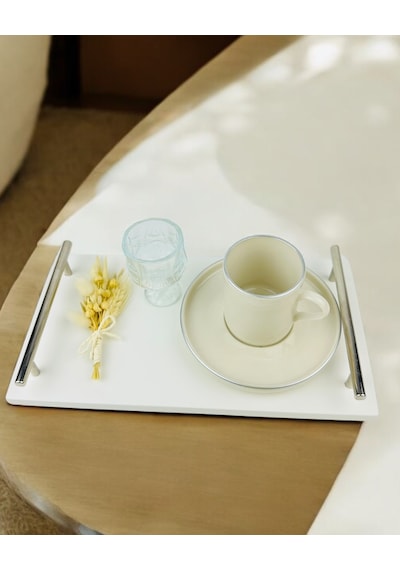Tranquility Mermer Söz Tepsisi Gold Gold