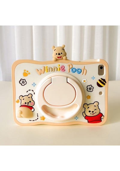 Samsung Galaxy Uyumlu Tab A9 Plus X210 X213 X215 X217 Kılıf Cute Dolls Standlı Eğlenceli 3d Karekterli Çocuk Kılıfı Kılıf