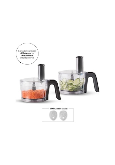 Karaca  Mastermaid Power Essential 2000 W Mutfak Robotu Ve Blender Seti