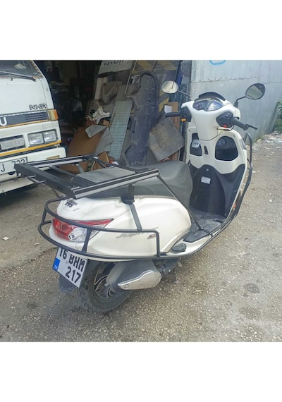 Tvs Jüpiter 125 Kızaklı Kurye Paket Çanta Demiri Özel Üretim