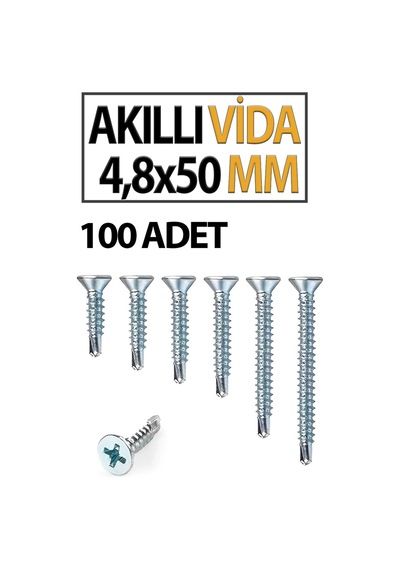 Akıllı Vida 4,8x50 Mm 100 Adet Diğer
