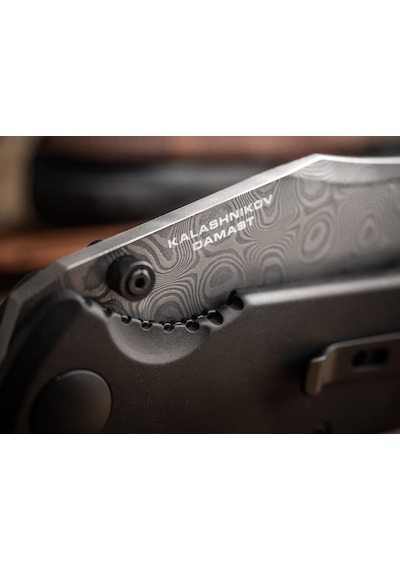 Böker Manufaktur Kalashnikov Bayonet Damascus Kamp Çakı Çok Renkli