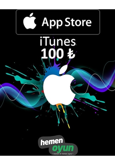 Hemenoyun Apple App Store Itunes 100 Tl Hediye Kartı Bakiye Kodu Ios