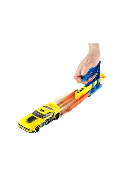 Hot Wheels Cep Araba Fırlatıcısı ve Arabası - Mavi - FVM08 FTH84