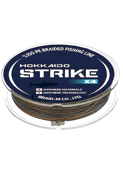 Hokkaido Strıke 150 Metre, X4 Moss Camo 0.50 Mm,42.8 Kg Çeker Değeri,örgü Misina,ip Misina,ipek Misina,