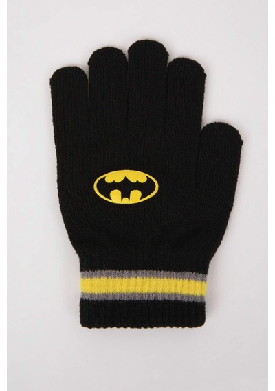 DeFacto Erkek Çocuk Batman Triko Eldiven V1059A624WNBK23