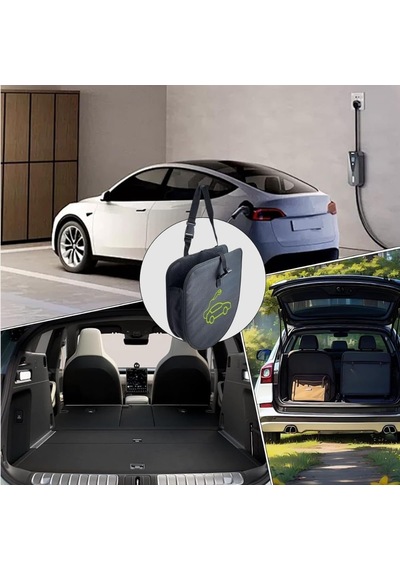 Glanz Elektrikli Araç Şarj Kablosu Taşıma Çantası Genel